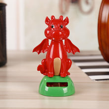 Load image into Gallery viewer, Creative Car Interior Decoration Solar Energy Decoration Shaking Head Doll Dinosaurs and Dragon Cartoon Shape Gift Decoration