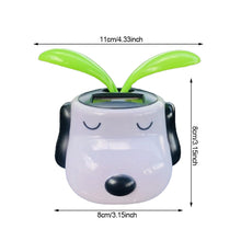 Load image into Gallery viewer, Creative Car Interior Decoration Solar Energy Decoration Shaking Head Grass Leaf Doll Cartoon Gift Decoration