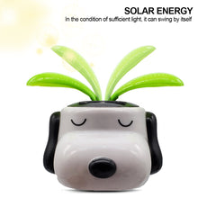 Load image into Gallery viewer, Creative Car Interior Decoration Solar Energy Decoration Shaking Head Grass Leaf Doll Cartoon Gift Decoration