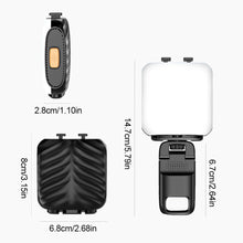 Load image into Gallery viewer, 1PC RBG Mobile Phone Fill Light Portable Pocket Light For Live Selfie Multi-Functional Beauty Light With Clip Holder