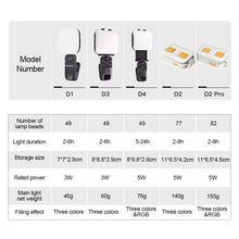 Load image into Gallery viewer, 1PC RBG Mobile Phone Fill Light Portable Pocket Light For Live Selfie Multi-Functional Beauty Light With Clip Holder