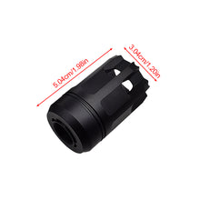Load image into Gallery viewer, 1PC SLR/VG6/SF/ Birdcage/Ghost/Saint/Oppressor Front Tube Fire Cap Toy Gun Tactical Modification Accessories For 14MM Reverse Teeth 19MM Straight Insert