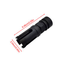 Load image into Gallery viewer, 1PC SLR/VG6/SF/ Birdcage/Ghost/Saint/Oppressor Front Tube Fire Cap Toy Gun Tactical Modification Accessories For 14MM Reverse Teeth 19MM Straight Insert