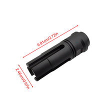 Load image into Gallery viewer, 1PC SLR/VG6/SF/ Birdcage/Ghost/Saint/Oppressor Front Tube Fire Cap Toy Gun Tactical Modification Accessories For 14MM Reverse Teeth 19MM Straight Insert