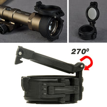 Load image into Gallery viewer, 1PC M300/M600 Series Tactical Flashlight Protection Cover IR Infrared Filter Special Lens Hood