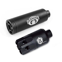 Load image into Gallery viewer, 1PC Colorful Metal Flash Bear Paw Oppressor Silencer 14MM Reverse Tooth Modification Accessory Toy Gun Tactical Assembly