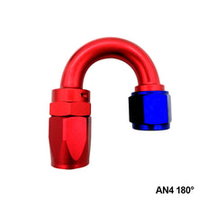 Load image into Gallery viewer, Aluminium Oil Fuel AN Fittings Adapter Reusable Fitting Hose End 0/45/90/180 Degree AN4-AN16 Fuel Swivel Hose