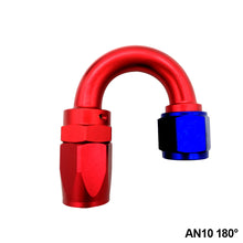 Load image into Gallery viewer, Aluminium Oil Fuel AN Fittings Adapter Reusable Fitting Hose End 0/45/90/180 Degree AN4-AN16 Fuel Swivel Hose