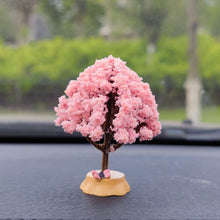 Load image into Gallery viewer, Car Interior Decorations Mini Tree Center Console Car Mounted Green Plant Accessories Simulated Flower Decoration Cute For Girls Gift