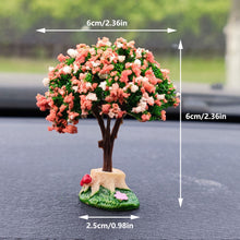 Load image into Gallery viewer, Car Interior Decorations Mini Tree Center Console Car Mounted Green Plant Accessories Simulated Flower Decoration Cute For Girls Gift