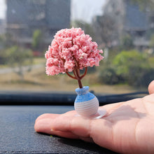 Load image into Gallery viewer, Car Interior Decorations Mini Tree Center Console Car Mounted Green Plant Accessories Simulated Flower Decoration Cute For Girls Gift