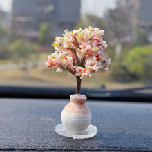 Load image into Gallery viewer, Car Interior Decorations Mini Tree Center Console Car Mounted Green Plant Accessories Simulated Flower Decoration Cute For Girls Gift
