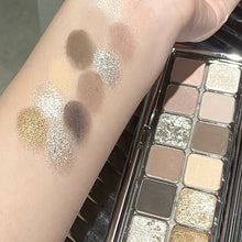 Load image into Gallery viewer, 12 Color Eye Shadow Plate Matte Pearl Eyeshadow Girl Beginner Makeup Eyeshadow Tray Makeup Cosmetics