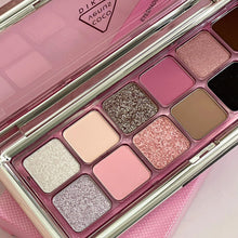 Load image into Gallery viewer, 12 Color Eye Shadow Plate Matte Pearl Eyeshadow Girl Beginner Makeup Eyeshadow Tray Makeup Cosmetics