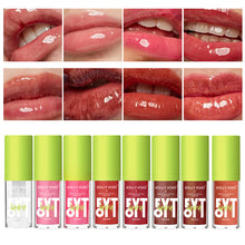 Load image into Gallery viewer, Nude Brown Plumping Lip Gloss Long-lasting Moisturizing Non-stick Cup Water-light Jelly Lip Oil Women Lips Care Makeup Cosmetics