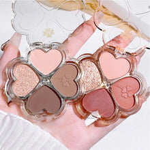 Load image into Gallery viewer, 4 Colors Eye Shadow Plate Cosmetics Pearly Eyeshadow Palettes Eyes Makeup Shiny Glitter Korean Art Eyeshadow Makeup Palettes