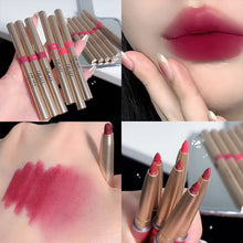 Load image into Gallery viewer, Auto Rotate Lipliner Waterproof Lip Liner Pen Non-stick Cup Matte Lipstick Pen Lip Pencil Velvet Nude Long Lasting Lip Cosmetic