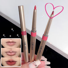 Load image into Gallery viewer, Auto Rotate Lipliner Waterproof Lip Liner Pen Non-stick Cup Matte Lipstick Pen Lip Pencil Velvet Nude Long Lasting Lip Cosmetic