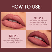 Load image into Gallery viewer, 2 In 1 Lipstick Set Lip Liner Make-up for Women Waterproof Long Lasting Cosmetics Korean Makeup Matte Lipstick