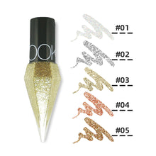 Load image into Gallery viewer, Diamond Glitter Eye Liner Pencil Eyes Makeup Waterproof Pearl Silver Rose Gold Brighten Silkworm Shadow Eyeliner Pen Cosmetics