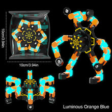 Load image into Gallery viewer, Spinner Fidget Chain Toys Adults Vent Stress Relief Hand Decompression Antistress Fingertip gyro Kids Toys For Children Boy Gift