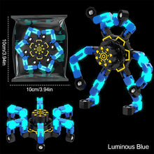 Load image into Gallery viewer, Spinner Fidget Chain Toys Adults Vent Stress Relief Hand Decompression Antistress Fingertip gyro Kids Toys For Children Boy Gift