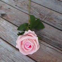 Load image into Gallery viewer, Valentine's Day Artificial Red Roses Flannelette Wedding Faux Flowers Photo Shoot Propss Silk Flower Headwear Fake Flowers