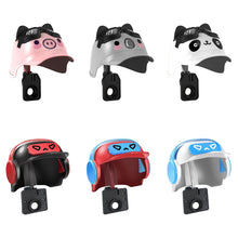 Load image into Gallery viewer, Cartoon Small Helmet Rider Motorcycle Mobile Phone Holder and Electric Bicycle Navigation Mobile Phone Holder Waterproof Sunshade