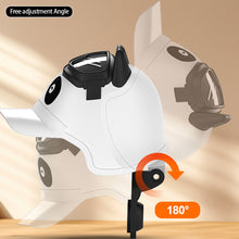 Load image into Gallery viewer, Cartoon Small Helmet Rider Motorcycle Mobile Phone Holder and Electric Bicycle Navigation Mobile Phone Holder Waterproof Sunshade