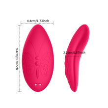 Load image into Gallery viewer, Silicone Butterfly APP Controls Powerful Clit Sucker Sucking Vibrator Invisible Silicone Women's Wearable Underwear Vibrating Egg