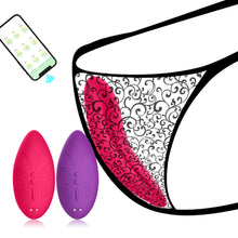 Load image into Gallery viewer, Silicone Butterfly APP Controls Powerful Clit Sucker Sucking Vibrator Invisible Silicone Women's Wearable Underwear Vibrating Egg