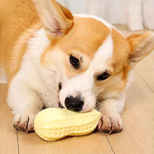 Load image into Gallery viewer, Dog Chewing Toy Screaming Rubber Peanut Grinding Teeth Cleaning Anti Bite Rubber Corgi Teddy Shiba Inu Small Dog Toy Ball