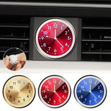 Load image into Gallery viewer, Luminous Car Interior Quartz Clock Auto Watch Thermometer Hygrometer for Home Automobiles Decoration Ornament Automotive Clock Accessories