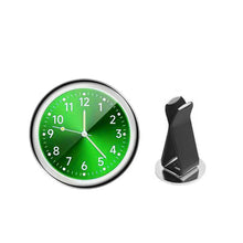 Load image into Gallery viewer, Luminous Car Air Outlet Interior Quartz Clock Auto Watch Thermometer Hygrometer for Home Automobiles Decoration Ornament Automotive Accessories