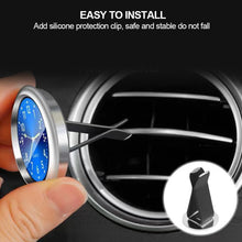 Load image into Gallery viewer, Luminous Car Air Outlet Interior Quartz Clock Auto Watch Thermometer Hygrometer for Home Automobiles Decoration Ornament Automotive Accessories