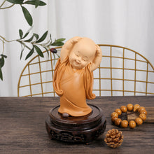 Load image into Gallery viewer, Car Decorator Buddhist Small Monk Statues Resin Buddha Figurine Sculpture Handmade Miniatures Room Decoration Crafts Gifts Home Office