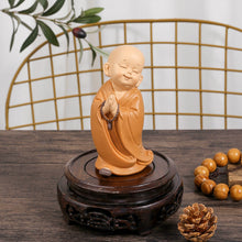 Load image into Gallery viewer, Car Decorator Buddhist Small Monk Statues Resin Buddha Figurine Sculpture Handmade Miniatures Room Decoration Crafts Gifts Home Office
