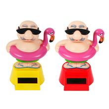 Load image into Gallery viewer, Solar Powered Automatic Swinging Master Roshi Dancing Animated Doll Toy Car Interior Decorations Styling Home Decoration