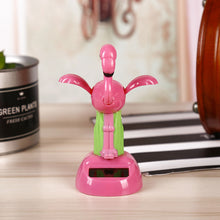 Load image into Gallery viewer, Car Decoration Solar Energy Accessories Bobblehead Doll Funny Flamingo Shape Accessories Gift Creative Interior Automotive