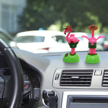 Load image into Gallery viewer, Car Decoration Solar Energy Accessories Bobblehead Doll Funny Flamingo Shape Accessories Gift Creative Interior Automotive