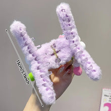 Load image into Gallery viewer, Cute Plush Twisting Stick Hair Claw Women Hair Clip Big Eyes Cute Sweet Barrette Girls Headwear Children Hair Accessories