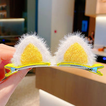 Load image into Gallery viewer, 2PCS Hair Clip Cat Ear Children Headwear Lovely Hairpins Kids Hair Accessories Sweet Barrettes Girls