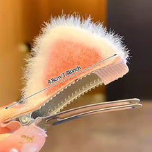Load image into Gallery viewer, 2PCS Hair Clip Cat Ear Children Headwear Lovely Hairpins Kids Hair Accessories Sweet Barrettes Girls