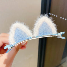 Load image into Gallery viewer, 2PCS Hair Clip Cat Ear Children Headwear Lovely Hairpins Kids Hair Accessories Sweet Barrettes Girls