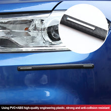 Load image into Gallery viewer, 4Pcs Carbon Fiber Car Door Rearview Mirror Edge Scrape Protective Strips Guard Bumper Guards Protector Protection Sticker