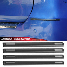 Load image into Gallery viewer, 4Pcs Carbon Fiber Car Door Rearview Mirror Edge Scrape Protective Strips Guard Bumper Guards Protector Protection Sticker