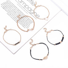 Load image into Gallery viewer, 5Pcs/Set Watch For Women Luxury Leather Analog Ladies Quartz Wrist Watch Fashion Bracelet Watch Set Female