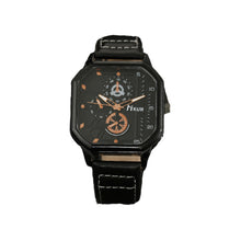 Load image into Gallery viewer, 1Pc Fashion Square Dial Leather Mens Watches Luxury Sport Watch Man Quartz WristWatches