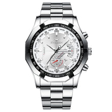 Load image into Gallery viewer, Mens Quartz Watches Brand Luxury Casual Fashion Men's Watch For Gifts Breathable Stainless Steel Waterproof Wristwatch