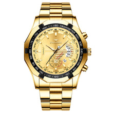 Load image into Gallery viewer, Mens Quartz Watches Brand Luxury Casual Fashion Men's Watch For Gifts Breathable Stainless Steel Waterproof Wristwatch